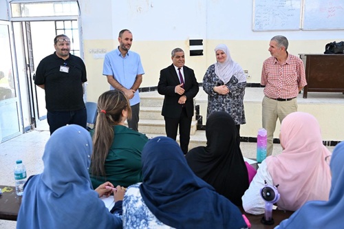 مدير الجامعة في زيارة تفقدية إلى مركز بوزريعة
