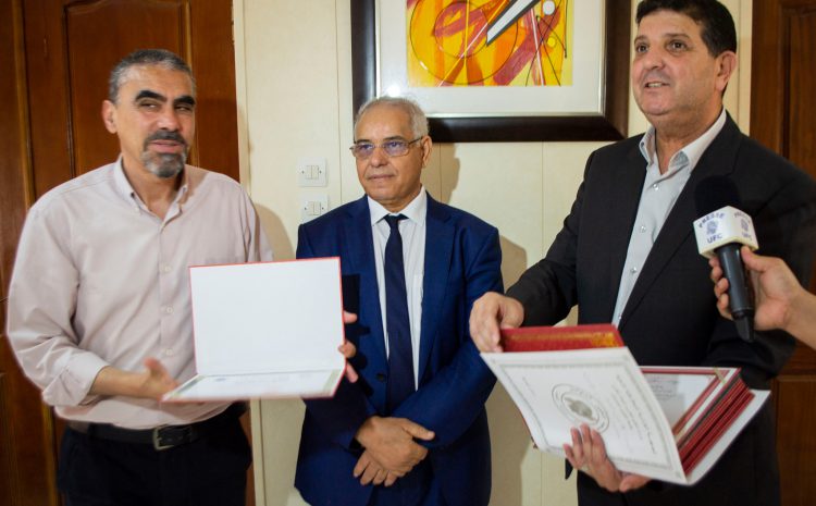  تنصيب السيد سعيدي  أمينا عاما بالنيابة خلفا للسيد مخلوف ياسين