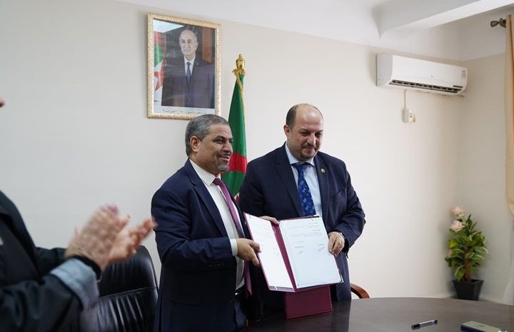  Signing of a cooperation and partnership agreement between the University of Continuous Training and the University of Algiers 3