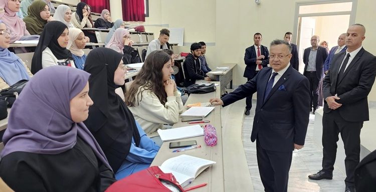  Minister of Higher Education and Scientific Research visited the National School for Higher Mathematics