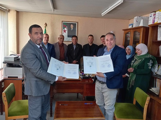  Signing of a partnership and cooperation agreement between the Oran Center and the Chamber of Maritime Fishing and Aquaculture of the Oran Province