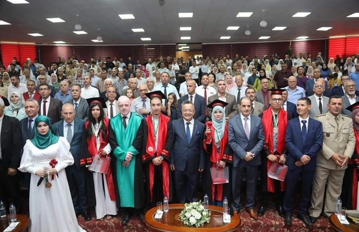  Participation of the University Rector  in the Closing Ceremony of the Academic Year at the Presidency of Algiers University 2