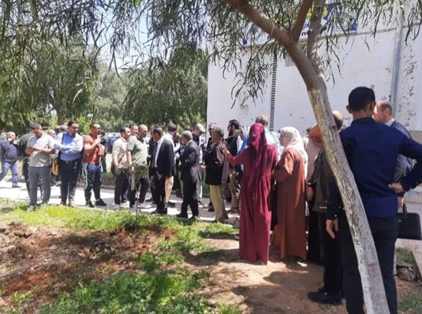  University Rector, Professor Yahia Jafari, Oversees the Launch of the National Volunteer Week for Environmental Cleanliness and Awareness Against Forest Fires from Blida Center