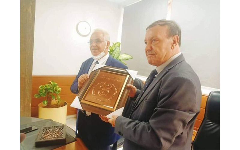 اتفاقية شراكة بين التلفزيون الجزائري وجامعة التكوين المتواصل