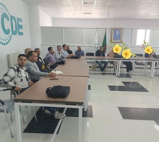 مرافقة متميزة لطلبتنا حاملي المشاريع من تنظيم مركز التكوين المتواصل بولاية تيسمسيلت