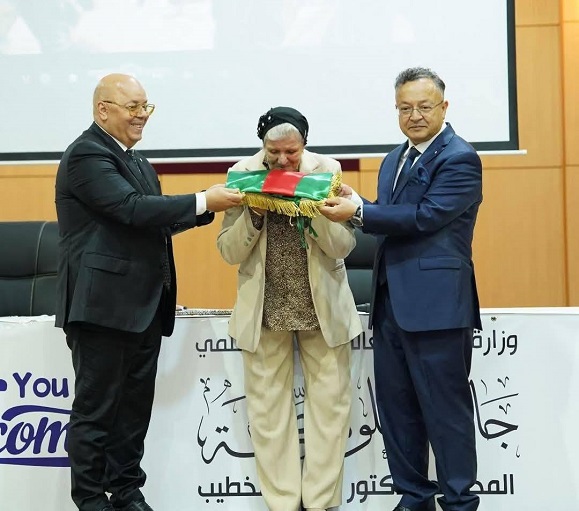 حضور مدير الجامعة مراسم إطلاق تسمية المجاهد العقيد يوسف الخطيب على جامعة علوم الصحة