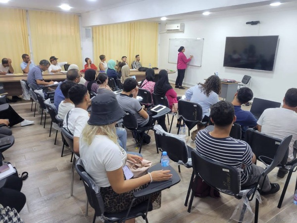  استمرار الدورة التكوينية لحاملي المشاريع في يومها التاسع
