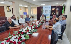 إشراف مدير الجامعة على تنصيب لجنة الخدمات الاجتماعية