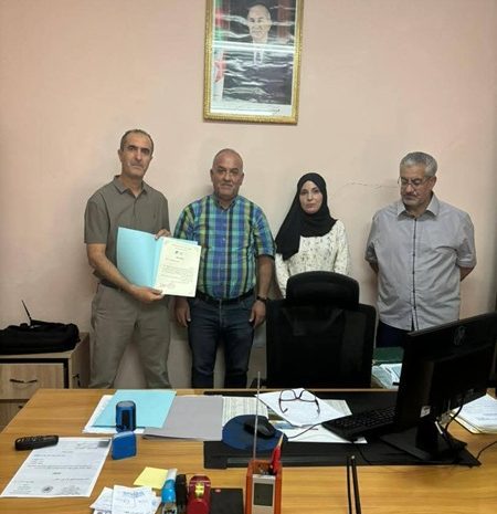  تنصيب السيدة روام رانيا مديرا لمركز البويرة