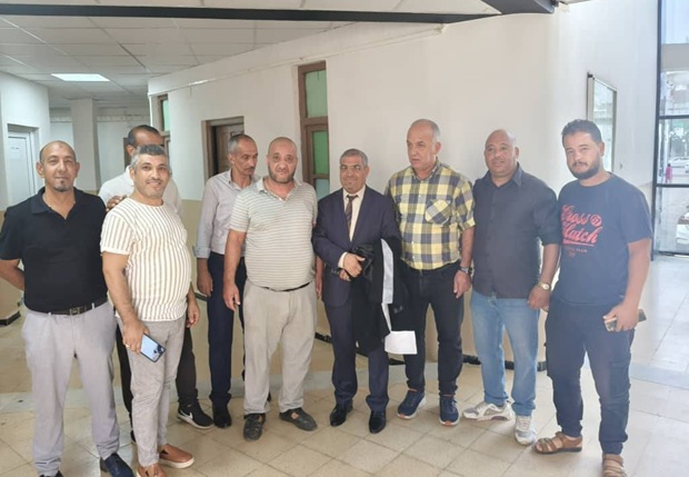  زيارة مدير الجامعة لمركز تيسمسيلت