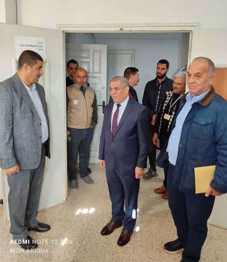 زيارة تفقدية لمدير الجامعة إلى مركز المسيلة