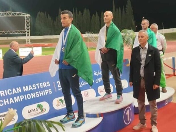  تهنئة خاصة للمرة الثانية لبطلنا المتألق في البطولة الإفريقية لماسترز لألعاب القوى – تونس 2025