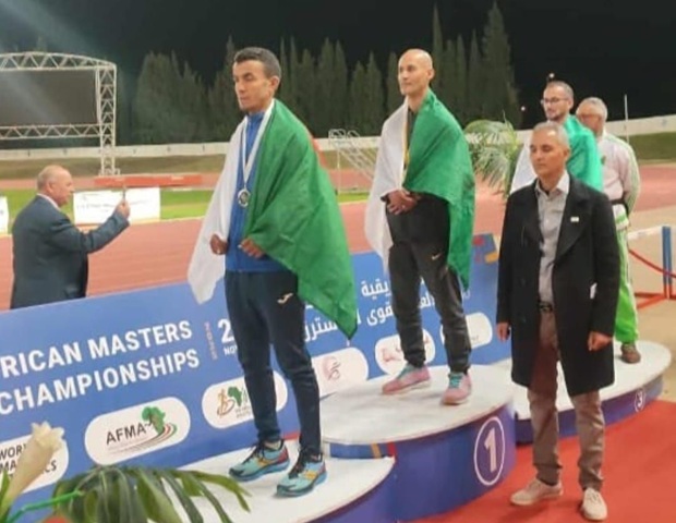 تهنئة خاصة للمرة الثانية لبطلنا المتألق في البطولة الإفريقية لماسترز لألعاب القوى – تونس 2025