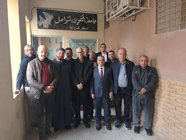  زيارة تفقدية لمدير الجامعة إلى مركز غرداية