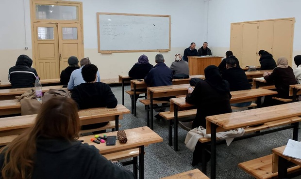  لقاء تحسيسي لفائدة طلبة الحقوق ليسانس وماستر بمركز بوزريعة