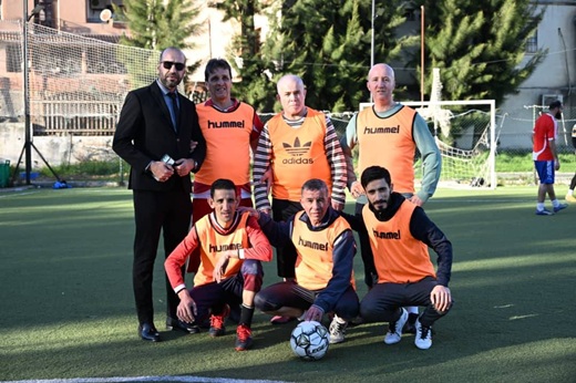  تنظيم مقابلة كروية ودية إحياءا لليوم الوطني للشهيد