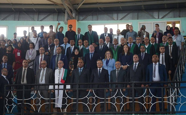 جامعة التكوين المتواصل تشارك في فعاليات الألعاب الوطنية الجامعية المنظمة ببسكرة